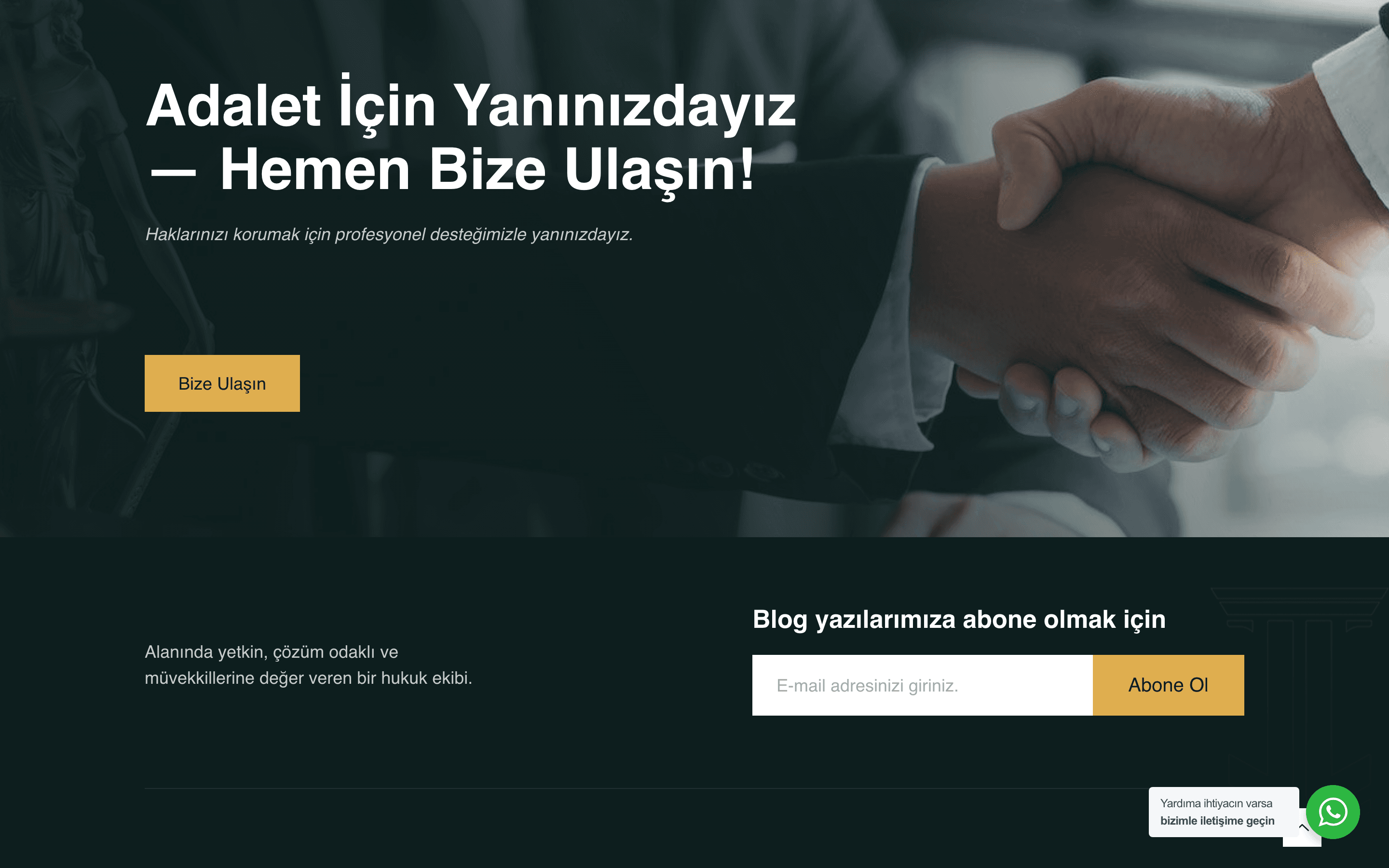 Ack Hukuk — Corporate Website 3