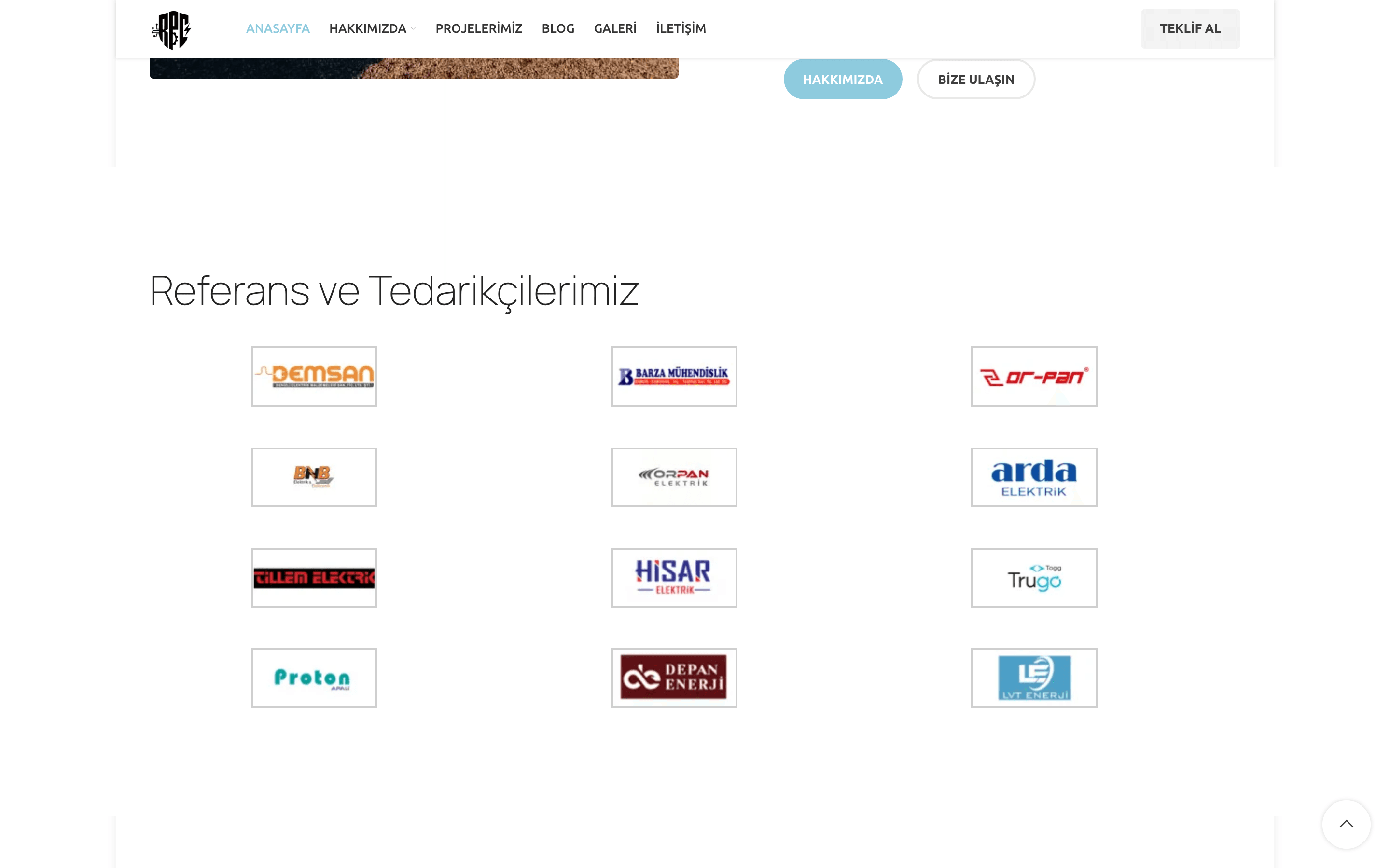 Respect Elektrik — Corporate Website 3