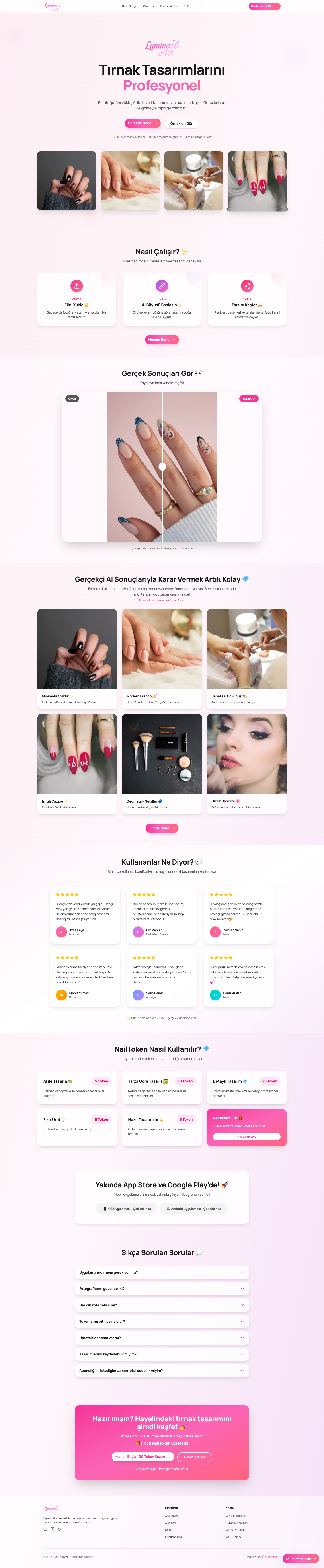 LumiNail — AI-Powered Nail Design Studio preview