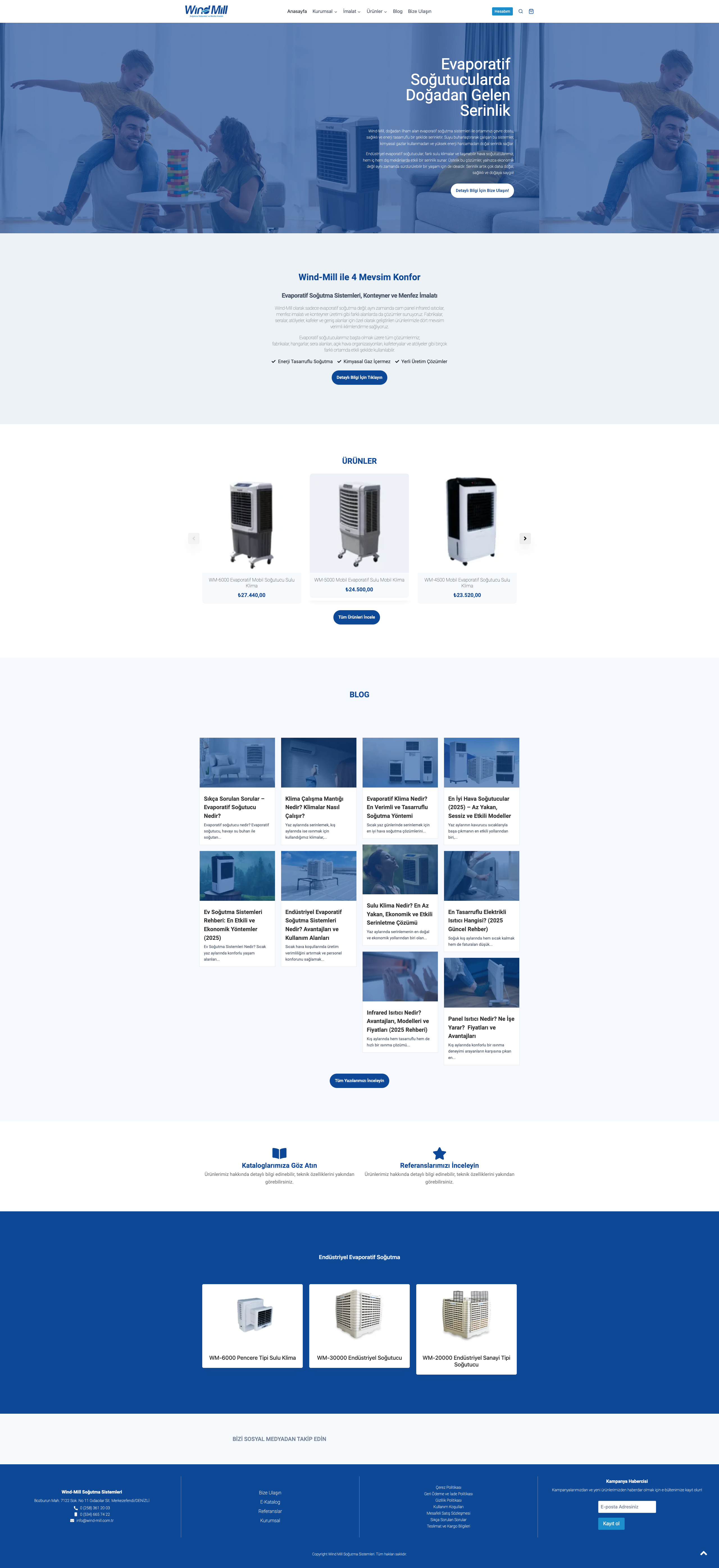 Wind-Mill — Cooling Systems E-commerce Care preview